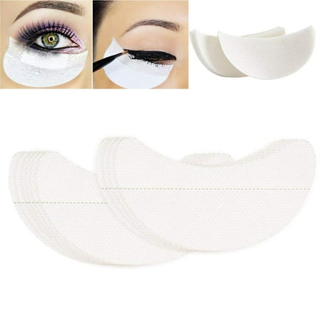 Dilwe White Under Eye Patches Eye Shadow Cover Protector Stickers Makeup