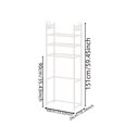 thumbnail image 5 of 3-Layer Over-Toilet Storage Rack - Rustproof Bathroom Shelving Unit for Towels, Toiletries (151x60x26cm), 5 of 5