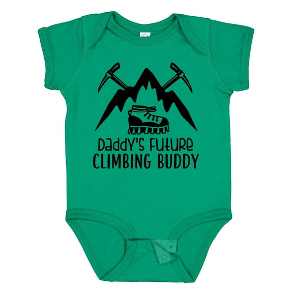 Inktastic Daddy Future Climbing Buddy Boys or Girls Baby Bodysuit