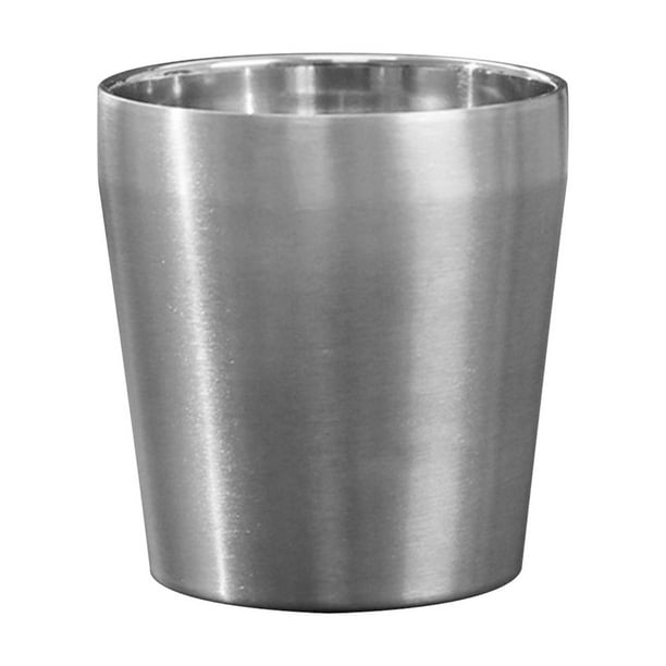 Jarra de cerveza de acero inoxidable de doble capa, para olla caliente, vajilla para barbacoa, taza de té antiquemaduras
