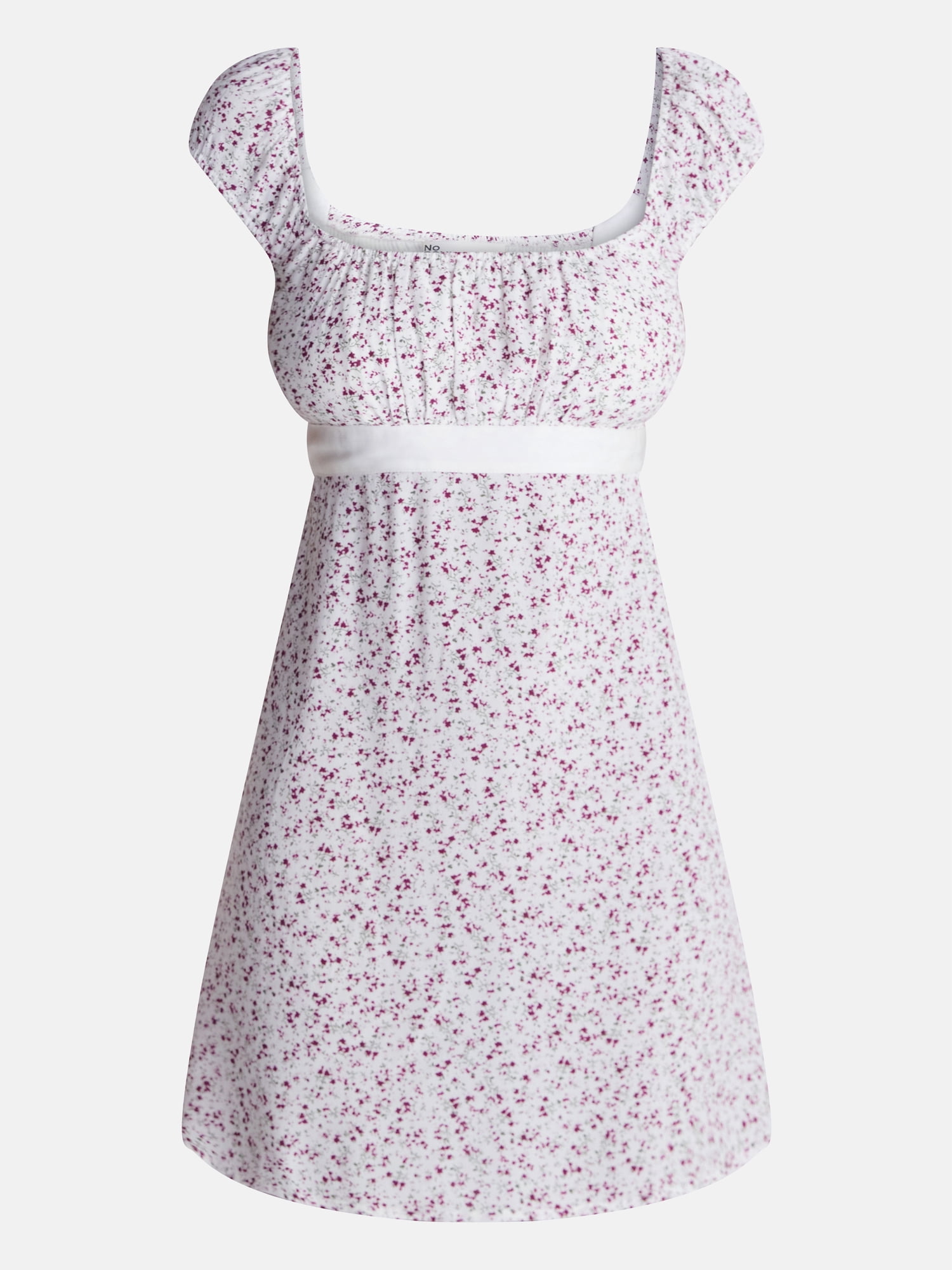 No Boundaries Woven Babydoll Mini Dress, Women’s XXS-XXL