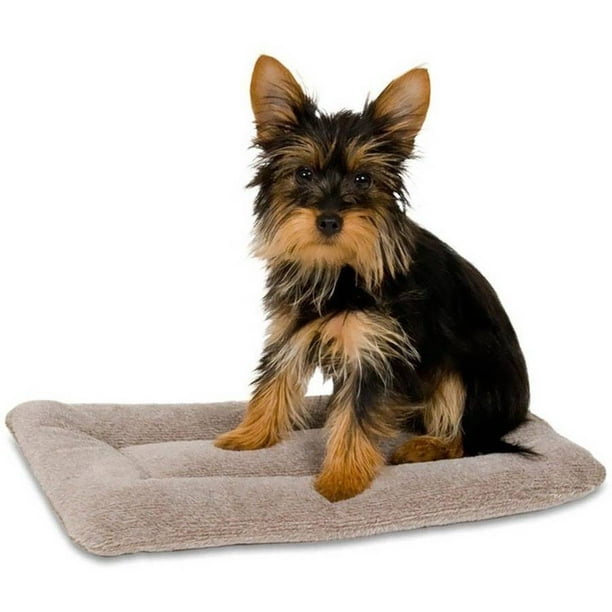 Petmate Kennel Mat Tan, 16" x 9", upto 10 lbs