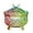 Butterfly, variant on Practical Glass Sugar Container Hand Painted Detailing Various Kitchen Decoration Storage Solution