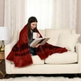 thumbnail image 2 of Life Comfort Varsity Stripe Throw, 2 of 2
