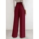 thumbnail image 5 of Pantalones PRETTYGARDEN 2025 Pierna Ancha Cintura Alta Burdeos M, 5 of 7