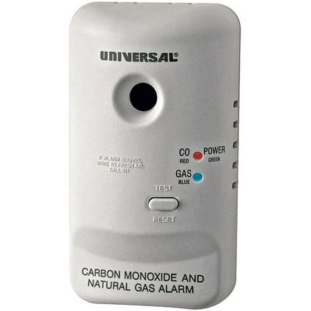 Universal Security Instruments MCN400B 2-in-1 Plug-In Carbon Monoxide Natural Gas Alarm