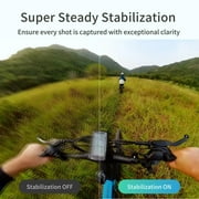 Kandao QooCam 3 360Panoramic Action Camera, 5.7K 62MP Video Camera, Dual 1/1.55 Sensors F1.6 Larger Aperture Vlog Camera, 60fps Flawless Video Camera, Waterproof, Stabilization Outdoor Camera