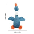 thumbnail image 3 of Para Ganso Juguete Chirriante Masticar Cachorros Peluche () Azul, 3 of 3