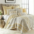 thumbnail image 3 of Levtex Home - St. Claire - Decorative Pillow (14 x 18in.) - Embroidered Flowers - White, Yellow, Grey, 3 of 3