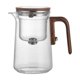thumbnail image 1 of Tetera de tetera de tetera té té té, regalos de té, creatividad y mango de madera de Separación de agua para la casa de té para el hogar 800 ml, 1 of 8