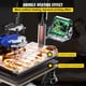 thumbnail image 3 of VEVOR Máquina de prensa de calor 12 x 15 pulgadas 8 en 1 Máquina de sublimación de prensa de calor Rotación de 360 ° Swing Away 8 en 1 Máquina de impresión de camisa Calentamiento de doble tubo, 3 of 9