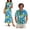 Coconut Tree, variant on Matching Vacation Outfits for Couples Maxi Dresses for Women Tropical Flowers Casual Summer Dresses with Pockets Mens Button Down Shirt Matching His and Hers Outfits