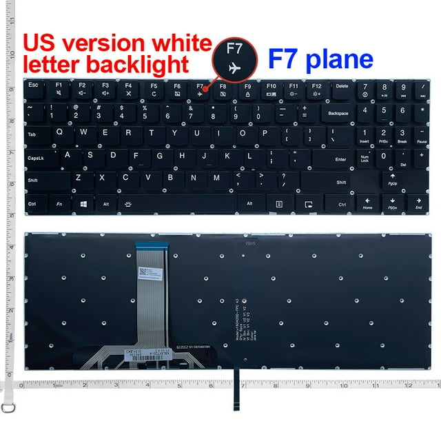 Pour Lenovo Legion Y520 Y520-15IKB Y720 Y720-15IKB R720 R720-15IKB Y530 Y730 Ordinateur Portable Clavier Rétroéclairé Blanc Rétroéclairé