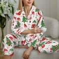 thumbnail image 6 of Sikiie Gnomes Merry Christmas Pajamas for Women Set, Womens Pajama Sets, Lounge Sets for Women, 2pjs for Women-Medium, 6 of 7