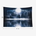 thumbnail image 2 of Gojian Forest Tapestry Wall Hanging - Green Misty Pine Tree Nature Wall Art, Tapestries BoHo Decor for Living Room & Bedroom Spaces, 2 of 6