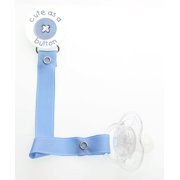 Cute as a Button Pacifier Clip