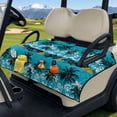 thumbnail image 3 of Pzuqiu Quilted Golf Cart Seat Covers Portable Anti-Scratch, Compatible with Outdoor Golf Club Carts Cushion Towel Blanket(Palm Tree), 3 of 9