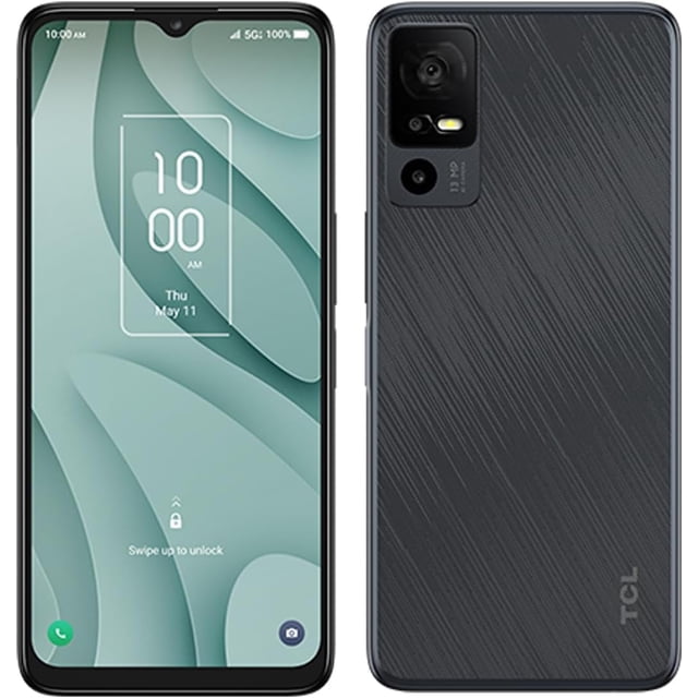 TCL 40 XE 6.56" HD+ 90Hz Display |4GB RAM + 64GB Storage| Unlocked Android Smartphone | Certified Refurbished