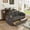 Gray, variant on Modern 2 Seater Sofa with USB Charging, Chenille Couch with Storage and Cup Holder for Living Room Apartment, Beige