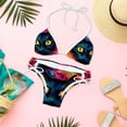 thumbnail image 6 of Cat Women's Swimsuit Bikini Set, Detachable Sponge, Adjustable Strap, 2-Pack, Swim Suits, 6 of 6