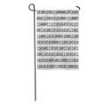 thumbnail image 1 of NUDECOR Internet Binary Code Symbol Beautiful Ready to Use Technology Abstract Garden Flag Decorative Flag House Banner 12x18 inch, 1 of 2