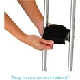 thumbnail image 5 of Crutch Cover Set in Black Microfiber - 1 Set / Set - 7013-R, 5 of 6