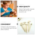 thumbnail image 4 of 24 piezas de mazos pequeños para tartas, mazos de madera, langostas, galletas de mariscos, martillos para niños (color madera 1), 4 of 6