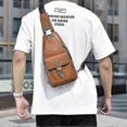 thumbnail image 4 of WEIXIER X329 Stylish Men Chest Bag Water Repellent Single Shoulder Crossbody Bag, 4 of 5