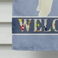 thumbnail image 4 of Bedlington Terrier Welcome Flag Canvas House Size, 4 of 4