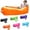 Orange, variant on Inflatable Lounger Air Sofa Chair–Camping & Beach Accessories–Portable Water Proof Couch for Hiking, Picnics, Outdoor, Music Festivals & Backyard–Lightweight and Easy to Set Up Air Chair
