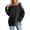 Black, variant on Arlun Womens Long Sleeve Cold Shoulder Sweaters Fall Winter Outfits 2026 Cable Knit Trendy Loose Comfortable Solid Color Pullover Oversized Drop Shoulder Plus Size Tunic Tops Pink XL