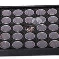 thumbnail image 4 of 2 Piezas 35 Rejillas de Joyería de Espuma de Piedras Caja de Presentación de Caja de Bandeja de Contenedor, 4 of 7