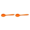 thumbnail image 4 of Kearding Cuchara de silicona, herramientas profesionales de cocina de mango largo, vajilla para el hogar, cuchara de sopa Flexible resistente al Naranja 2Conjunto, 4 of 6