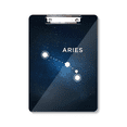 thumbnail image 1 of Bélier Constellation Signe du Zodiaque Presse-Papiers Dossier Écriture Pad Support Plaque A4, 1 of 4
