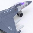 thumbnail image 4 of Alloy Diecast Pull Back Airplane American Fighter model collection Aircraft Stand Gray, 4 of 9