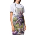 thumbnail image 4 of Sikiie Lilacs Teapot Scenic Painting Aprons for Kitchen Cooking Aprons, Chef Apron for Men Women Chef, 4 of 7