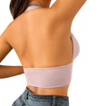 thumbnail image 5 of Deep V‑Neck Backless Bra for Women Front Clasp Crop‑Top Style Summer Undergarment, 5 of 7