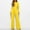 Yellow, variant on Jumpsuits For Women Casual Jumpsuits Loose Fit Belted Dressy Long Sleeve Crewneck Autumn Jumpsuit Long Wide Legs Formal Rompers off Shoulder Jumpsuit Women Pocket Mono Came Overalls Women Woman