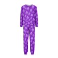 thumbnail image 5 of Matching Family Halloween Sleepwear Set Graphic Moon and Potion Print Long Sleeve Top and Pants Holiday Loungewear, 5 of 7