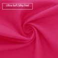 thumbnail image 2 of Nestl Pillow Sham Set of 2, Premium 1800 Series Double Brushed Bed Pillow Cases, Hot Pink, King 20" X 36", 2 of 5