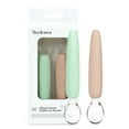 thumbnail image 2 of Yooforea Platinum Silicone Baby Spoons for First Stage 4 Months+ Babies Infants Toddlers I 2 PC Set Self Feeding Puree Spoons for Baby Led Weaning I 100% Food Grade Silicone I BPA BPS PVC Free, 2 of 5