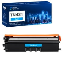 Toner Bank Compatible Toner Cartridge Replacement for Brother TN 431 TN431 TN-431C High Yield (Cyan, 1-Pack)