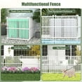 thumbnail image 6 of Costway 2 Air Conditioner Fence Panels with Metal Ground Stakes No Dig Trash Can Enclosure, 6 of 10