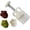 Acorn, variant on GUENG 150g Mooncake Mold with 4 Stamps, Hand Press Baking Tool for Pastries & Desserts 3in (fish)