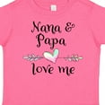 thumbnail image 4 of Inktastic Nana and Papa Love Me- Heart Grandchild Boys or Girls Toddler T-Shirt, 4 of 5