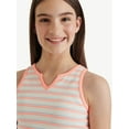 thumbnail image 5 of Justice Girls Striped Tee & Short Set, Sizes XS - XLP, 5 of 11