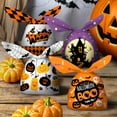 thumbnail image 4 of MOQIN Halloween Treat Bags, 50 Pcs Halloween Trick or Treat Candy Gags with Twist Ties, 3 Styles Halloween Goodies Bags Gift Bags for Halloween Party Gift Supplies, 4 of 6