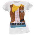 thumbnail image 1 of Halloween Cowboy Costume Juniors T-Shirt, 1 of 1