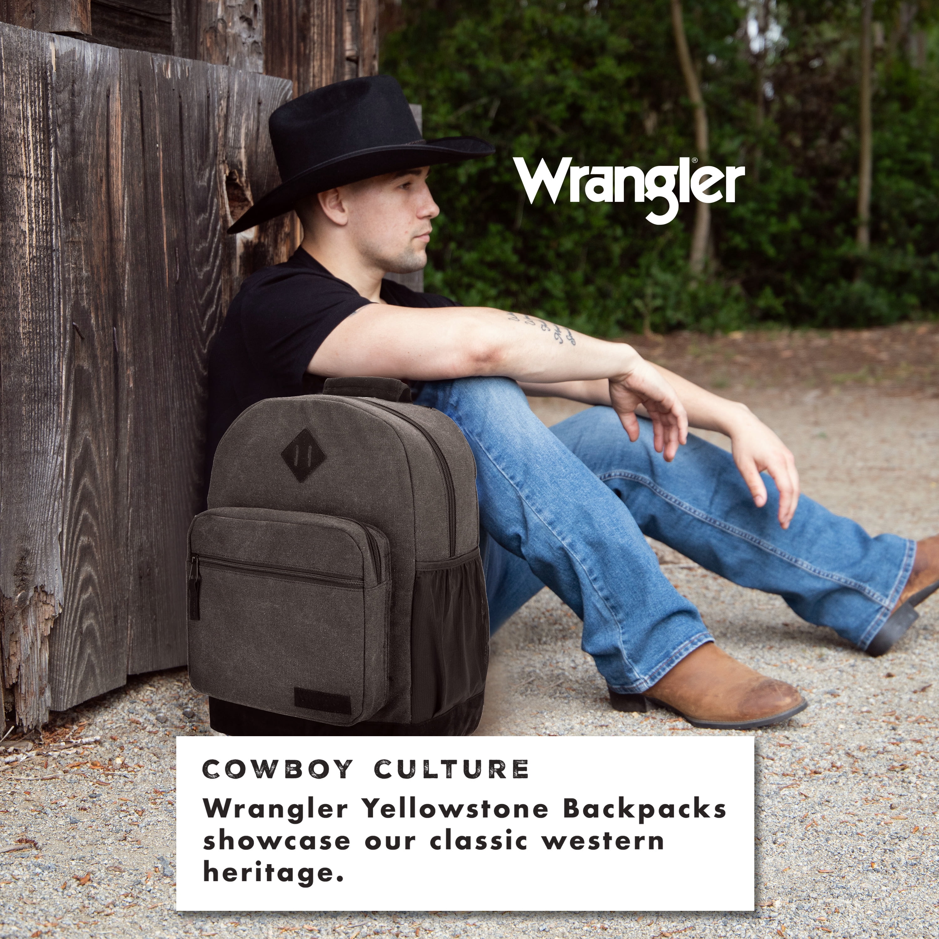 Officially Licensed Yellowstone Western Backpack for Women - Brass Studded Licensed Yellowstone Ash Paradise Handbag With Rivets  main image 3