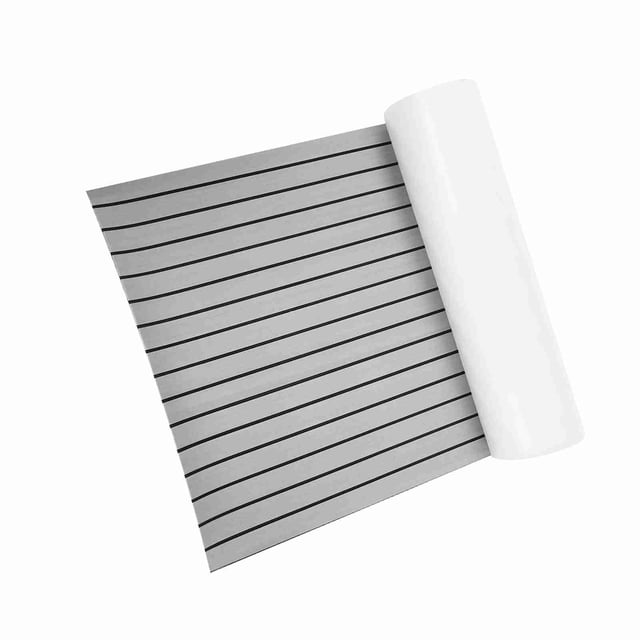 EVA Teak Decking Sheet Boat Flooring, Multifunction Non Slip Yacht Flooring, Decking Sheet Marine Mat with Easy Clean Comfortable for Yacht RV Car Interior Decoration